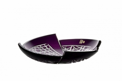 Lead Crystal Bowl Fan