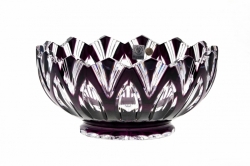 Lead Crystal Bowl Lotos